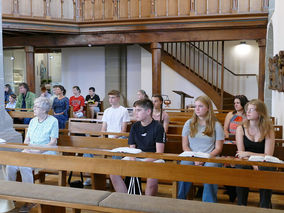 Firmvorbereitung in Naumburg (Foto: Karl-Franz Thiede)